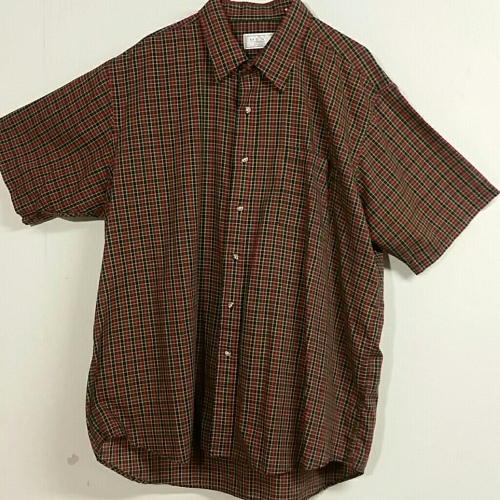 📮 SALE The Men's Store Short Sleeve Shirt - XL